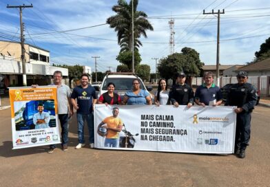 Blitz e homenagem faz parte da programação da Campanha Maio Amarelo