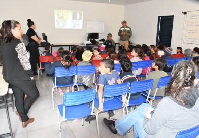 Palestra sobre meio ambiente é realizada na Escola Irene Linda Ziole Crivelli