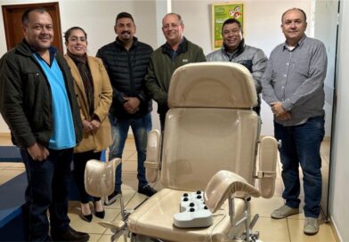 Unidade Básica de Saúde recebe cadeira ginecológica