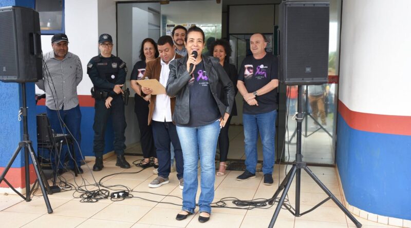 Abertura do Projeto Agosto Lilás é realizado em Taquarussu