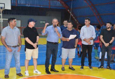 Abertura do Projeto Lazer e Vida Saudável é realizado em Taquarussu