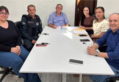 Conselho de Segurança se reúne com prefeito para solicitar apoio para realização da 1ª Corrida e Caminhada Vida Saudável Sem Drogas