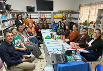 Formação Continuada fortalece práticas pedagógicas na Escola Municipal Irene Linda Ziole Crivelli