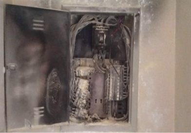 Curto-circuito no quadro de força da Igreja Católica causa princípio de incêndio