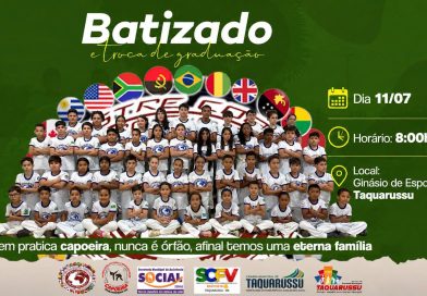 2º Batizado e Troca de Graduação de Capoeira