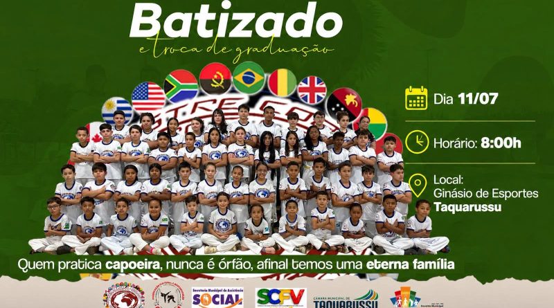 2º Batizado e Troca de Graduação de Capoeira