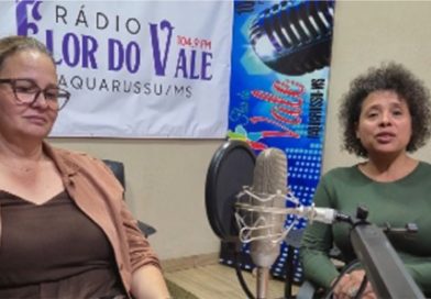 Entrevista na Rádio Flor do Vale FM abre cronograma do Agosto Lilás